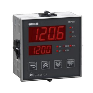 2ТРМ1 обновленный погодозависимый двухканальный регулятор. Щитовой