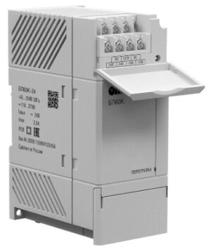БП60К блок питания для ПЛК и ответственных применений. =24В/60Вт