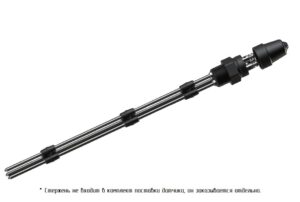 ДС универсальный кондуктометрический датчик уровня. Трёхэлектродный пластиковый G1/2