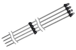 ДУ кондуктометрический датчик уровня для открытых резервуаров. Четырехэлектродный 3 метра