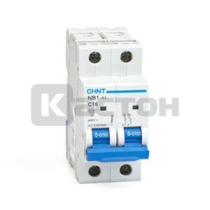 NB1-63 автоматический выключатель 2Р 25А 6кА характеристика С