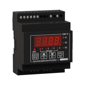 САУ-У контроллер для управления группой насосов с чередованием. DIN-реечный