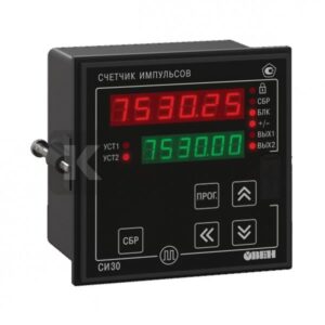 СИ30 счетчик импульсов с поддержкой энкодеров и RS-485. Щитвовой