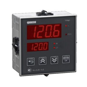 ТРМ1 обновленный одноканальный измеритель-регулятор с RS-485. Щитовой